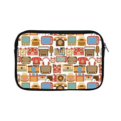 Vintage Gadget Seamless Pattern Apple Ipad Mini Zipper Cases