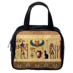 Egypt Horizontal Illustration Classic Handbag (one Side) by Vaneshart