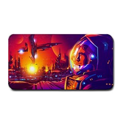 Far Future Human Colonization Medium Bar Mats by Vaneshart