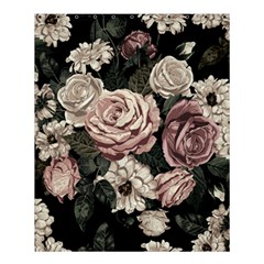 Elegant Seamless Pattern Blush Toned Rustic Flowers Shower Curtain 60  x 72  (Medium) 