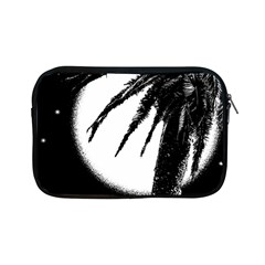 Black And White Tropical Moonscape Illustration Apple Ipad Mini Zipper Cases by dflcprintsclothing