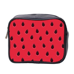 Seamless Watermelon Surface Texture Mini Toiletries Bag (two Sides)