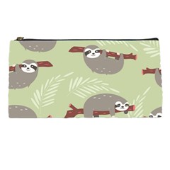 Sloths Pattern Design Pencil Case by Vaneshart