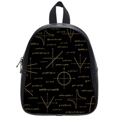 Abstract Math Pattern School Bag (small) by Vaneshart