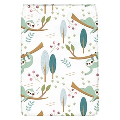 Pattern Sloth Woodland Removable Flap Cover (l) by Vaneshart