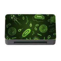 Bacteria Virus Seamless Pattern Inversion Memory Card Reader With Cf by Vaneshart