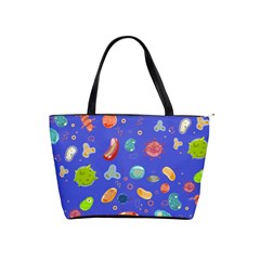 Virus Seamless Pattern Classic Shoulder Handbag