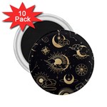 Asian Seamless Pattern With Clouds Moon Sun Stars Vector Collection Oriental Chinese Japanese Korean 2.25  Magnets (10 pack)  Front