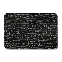 Math Equations Formulas Pattern Plate Mats by Vaneshart