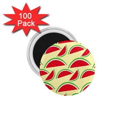 Watermelon Pattern 1 75  Magnets (100 Pack) 