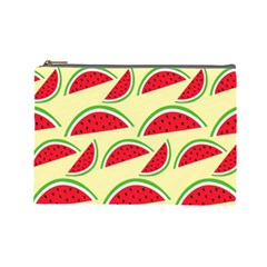 Watermelon Pattern Cosmetic Bag (large) by Vaneshart