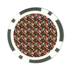 Swimmer 20s Black Poker Chip Card Guard