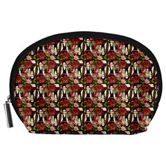 Swimmer 20s Brown Accessory Pouch (large) by snowwhitegirl