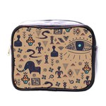 Vintage Tribal Seamless Pattern With Ethnic Motifs Mini Toiletries Bag (One Side) Front