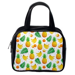 Tropical Fruits Pattern Classic Handbag (one Side) by Vaneshart