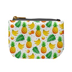 Tropical Fruits Pattern Mini Coin Purse