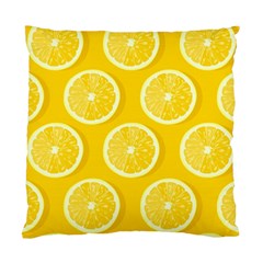 Lemon Fruits Slice Seamless Pattern Standard Cushion Case (two Sides) by Vaneshart