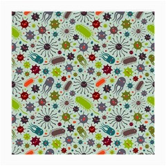 Seamless Pattern With Viruses Medium Glasses Cloth (2 Sides)