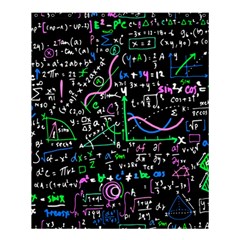 Math Linear Mathematics Education Circle Background Shower Curtain 60  X 72  (medium)  by Vaneshart