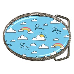 Sky Pattern Belt Buckles