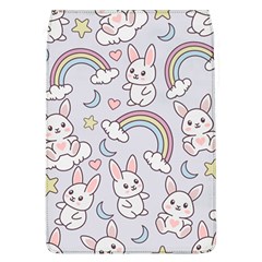 Seamless Pattern With Cute Rabbit Character Removable Flap Cover (l) by Vaneshart