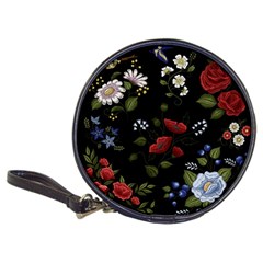 Floral Folk Fashion Ornamental Embroidery Pattern Classic 20-cd Wallets