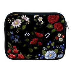 Floral Folk Fashion Ornamental Embroidery Pattern Apple Ipad 2/3/4 Zipper Cases by Vaneshart