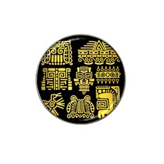 American Golden Ancient Totems Hat Clip Ball Marker (4 Pack) by Vaneshart
