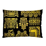 American Golden Ancient Totems Pillow Case (Two Sides) Front