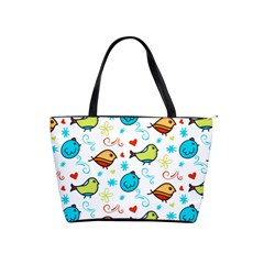 Birds Pattern Design Classic Shoulder Handbag