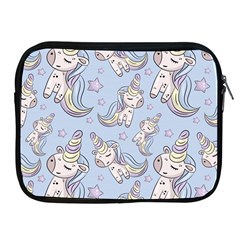 Pattern With Cute Unicorns Apple Ipad 2/3/4 Zipper Cases by Vaneshart