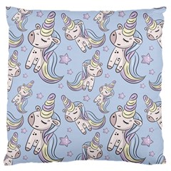 Pattern With Cute Unicorns Standard Flano Cushion Case (one Side)