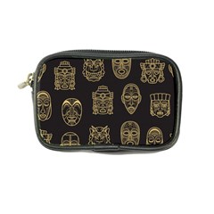 Indian Aztec African Historic Tribal Mask Seamless Pattern Coin Purse