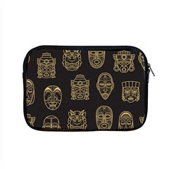 Indian Aztec African Historic Tribal Mask Seamless Pattern Apple Macbook Pro 15  Zipper Case