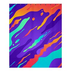 Multicolored Abstract Background Shower Curtain 60  X 72  (medium) 