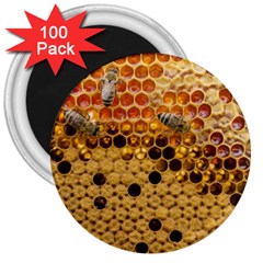 Top View Honeycomb 3  Magnets (100 Pack) by Vaneshart