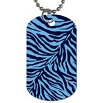 Zebra 3 Dog Tag (Two Sides) Front