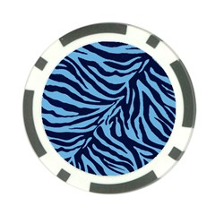 Zebra 3 Poker Chip Card Guard