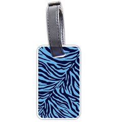 Zebra 3 Luggage Tag (one side)