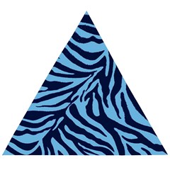 Zebra 3 Wooden Puzzle Triangle