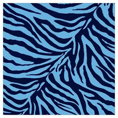 Zebra 3 Long Sheer Chiffon Scarf 