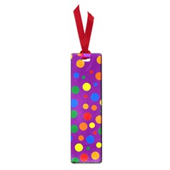 Gay Pride Rainbow Multicolor Dots Small Book Marks by VernenInk