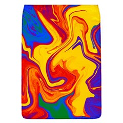 Gay Pride Swirled Colors Removable Flap Cover (l) by VernenInk
