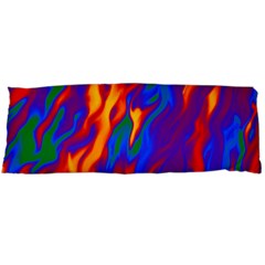 Gay Pride Abstract Smokey Shapes Body Pillow Case (dakimakura) by VernenInk