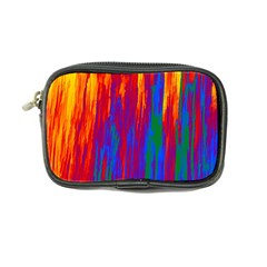 Gay Pride Rainbow Vertical Paint Strokes Coin Purse by VernenInk