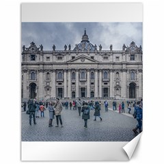 Saint Peters Square, Vatican City, Italy Canvas 12  X 16  by dflcprintsclothing