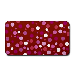 Lesbian Pride Flag Scattered Polka Dots Medium Bar Mats by VernenInk