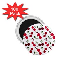 Cute Cherry Pattern 1 75  Magnets (100 Pack)  by TastefulDesigns