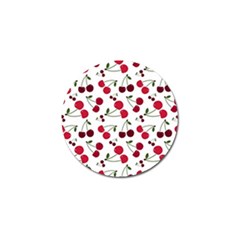 Cute Cherry Pattern Golf Ball Marker by TastefulDesigns