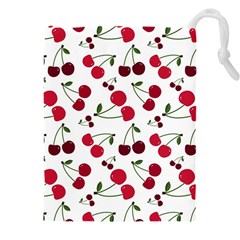 Cute cherry pattern Drawstring Pouch (4XL)